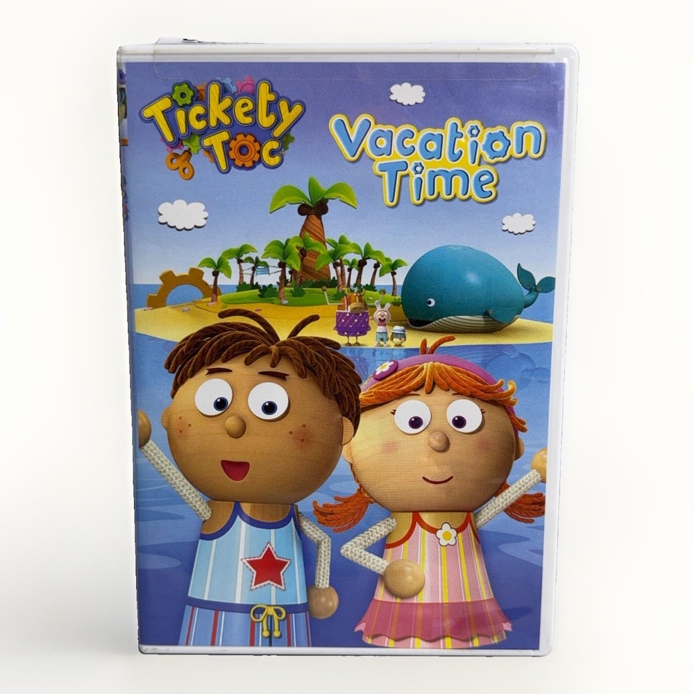 Tickety Toc Vacation Time DVD Kids Animated TV Series Show Nick Jr Preschool